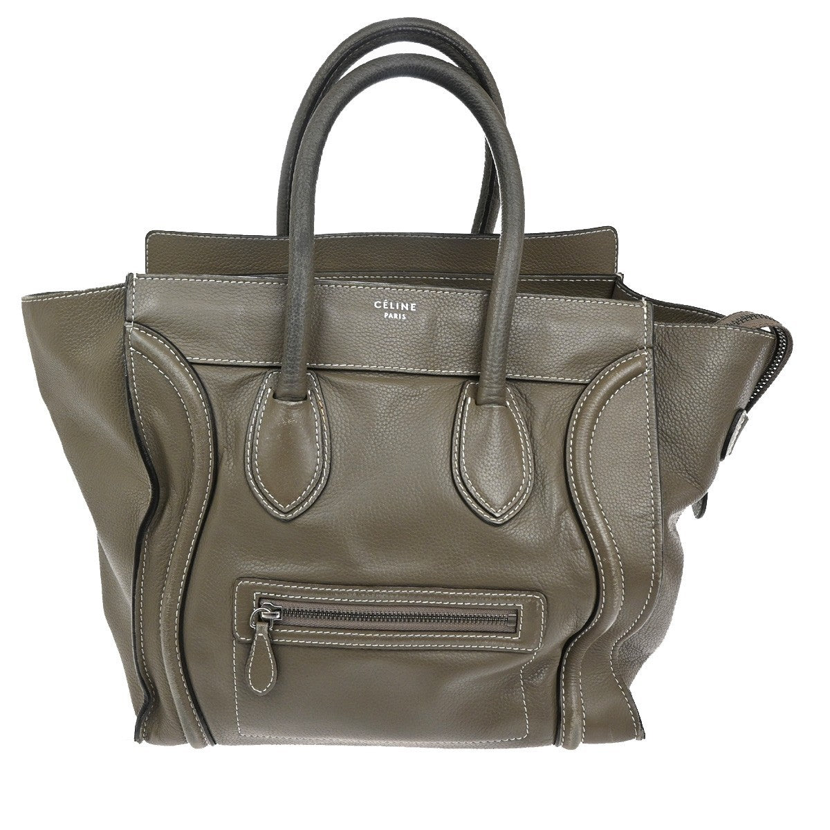 Celine Luggage Bag Grainy Leather