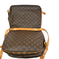 Louis Vuitton Saumur Handbag Monogram Canvas