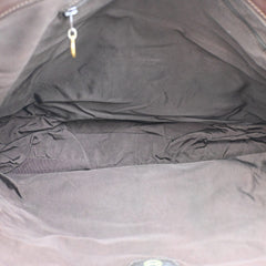 Chanel Vintage CC Tote Canvas with Leather