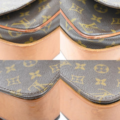 Louis Vuitton Cartouchiere Handbag Monogram Canvas