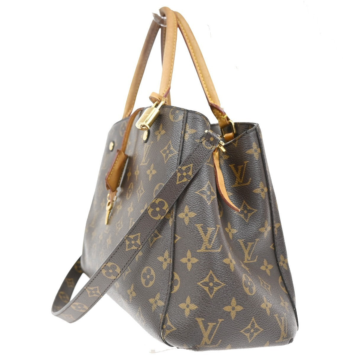 Louis Vuitton Montaigne Handbag Monogram Canvas