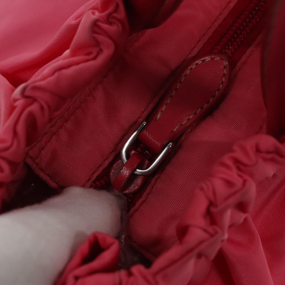 Prada Bow Convertible Tote Tessuto