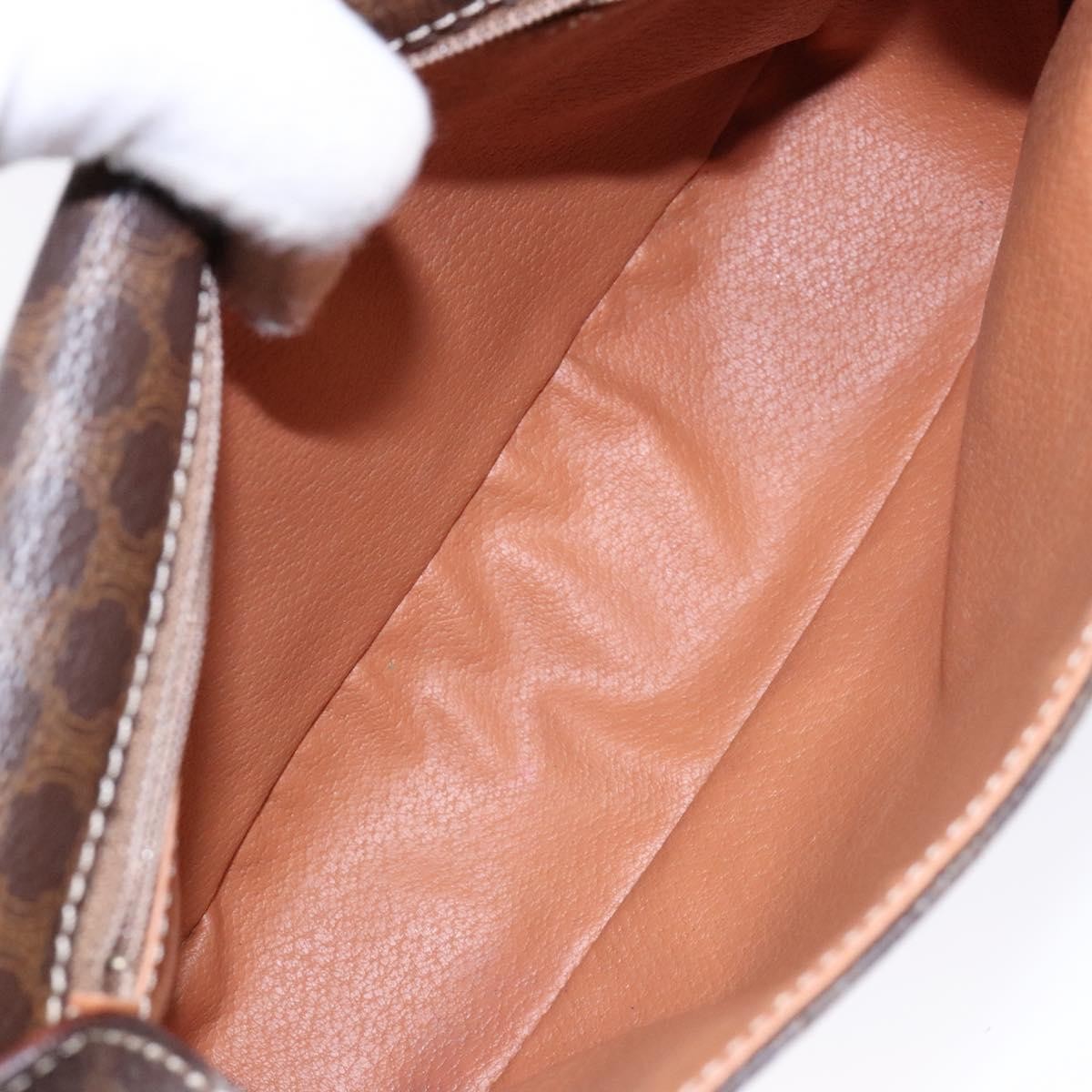 Celine Macadam Shoulder Bag PVC Leather