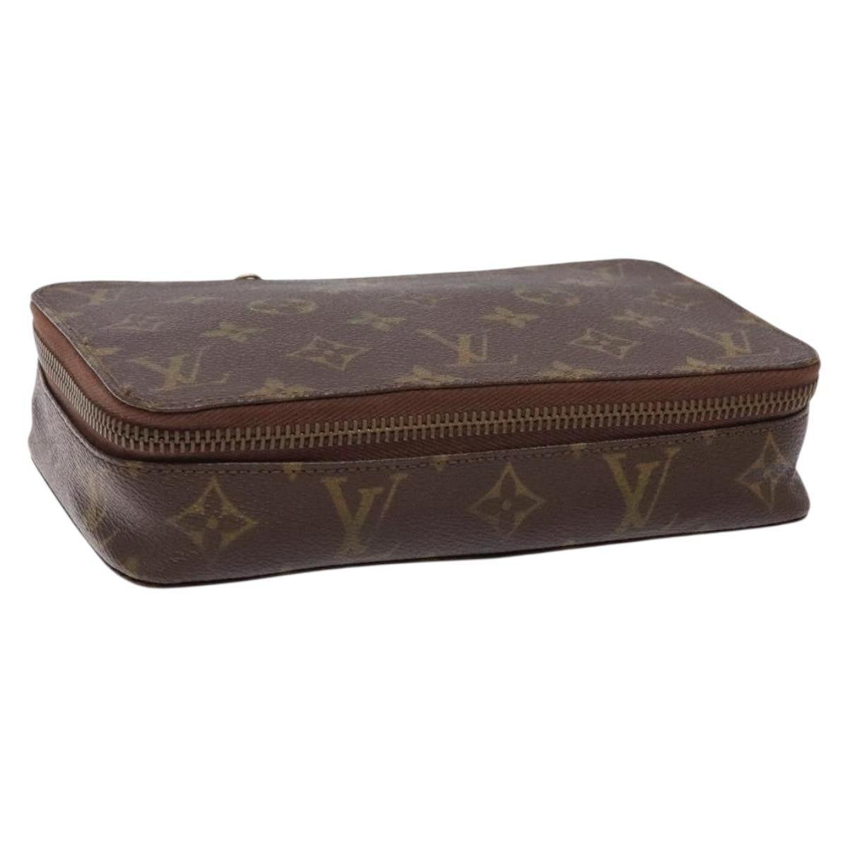 Louis Vuitton Vintage Jewelry Box Monogram Canvas