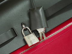 Hermes Herbag Zip Toile and Leather