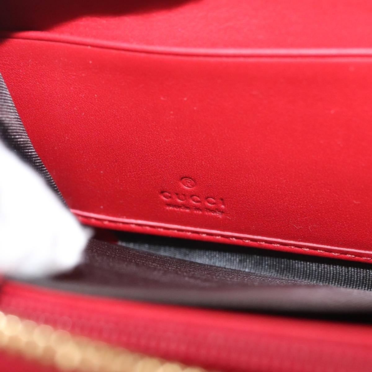 Gucci Bamboo Tassel Zip Organizer Wallet Leather