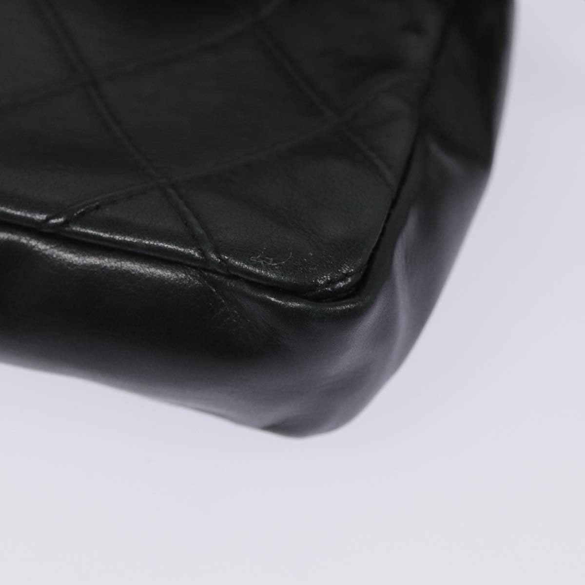 Chanel Waist Belt Bag Quilted Shiny Calfskin