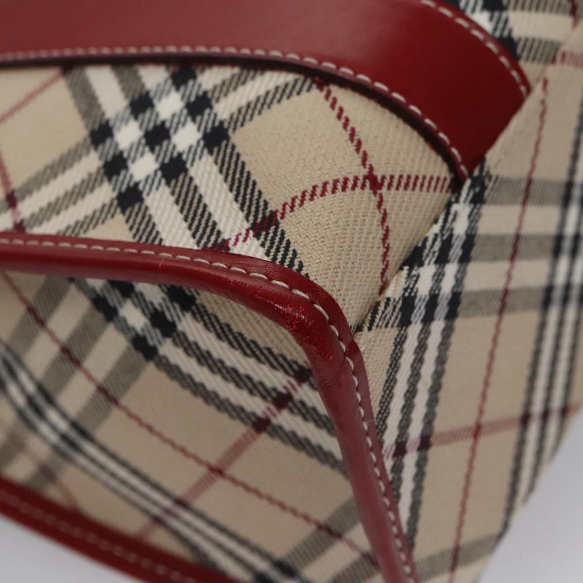 Burberry Nova Check Tote Canvas and Leather