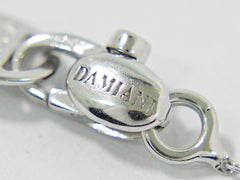 Damiani Belle Epoque Pendant Necklace 18K White Gold and Diamonds