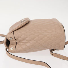 Bally Vintage Backpack Quilted Leather