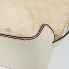 Gucci Belted Bucket Tote GG Canvas with Leather