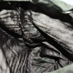 Prada Corsaire Backpack Embroidered Quilted Denim