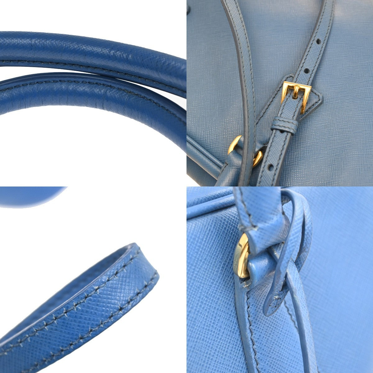 Prada Bauletto Bag Saffiano Leather