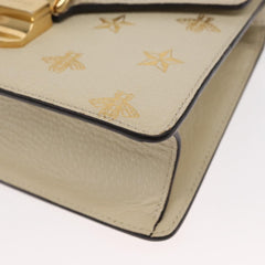 Gucci Sylvie Top Handle Bag Printed Leather