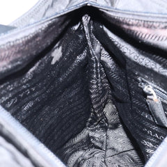 Prada Vintage Zip Tote Tessuto