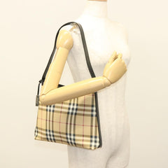 Burberry Shoulder Bag Nova Check Canvas
