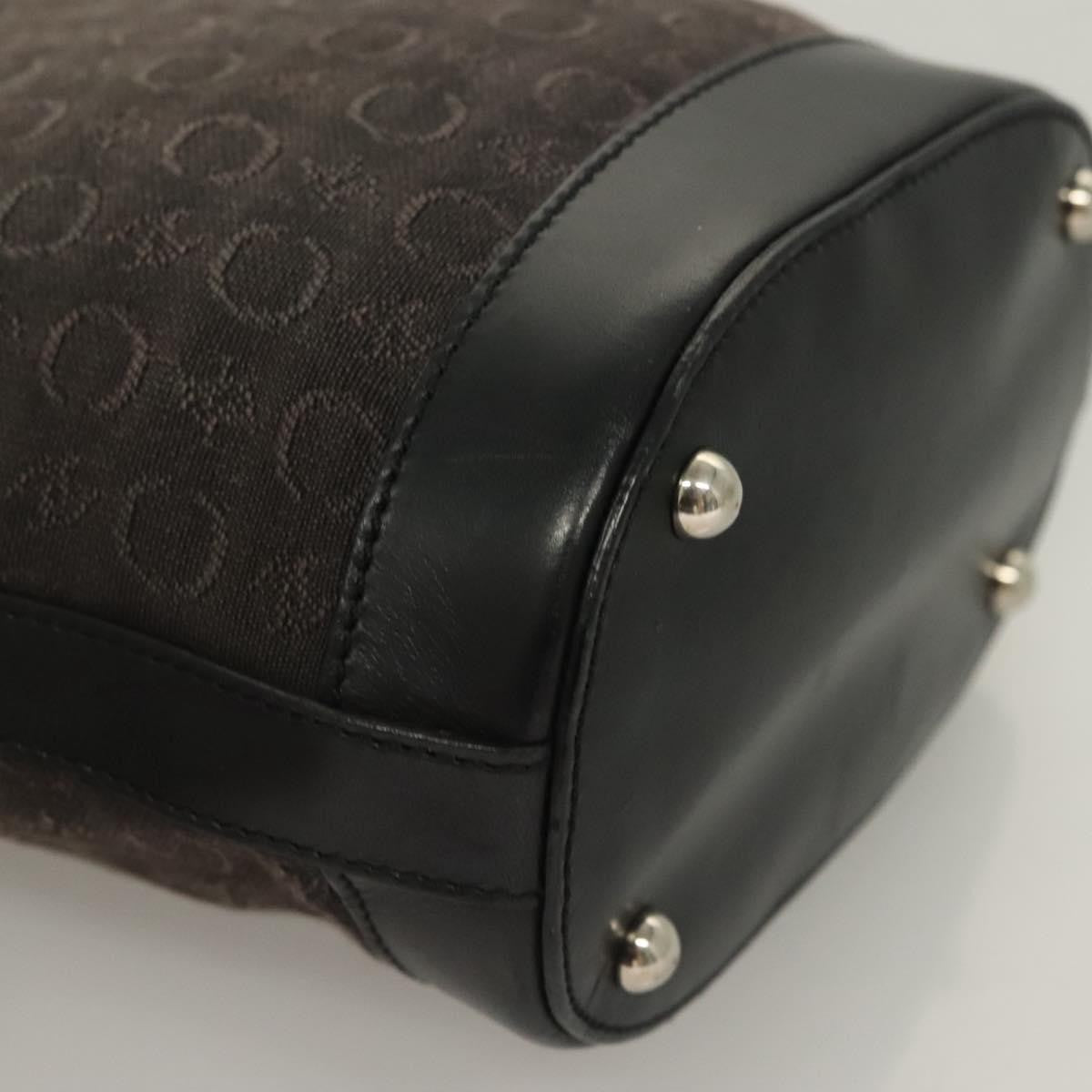 Celine C Macadam Handbag Canvas