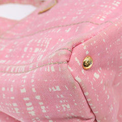 Prada Canapa Open Tote Canvas