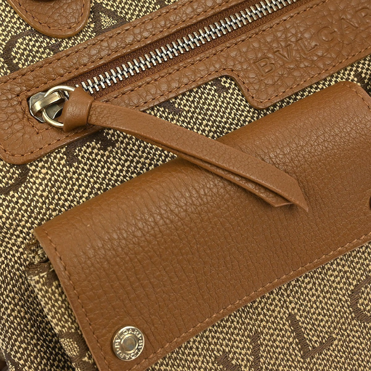 Bvlgari Logomania Handbag Canvas