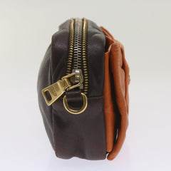 Prada Bow Camera shoulder Bag Leather