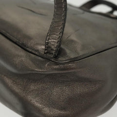 Bottega Veneta Intrecciato Backpack Patent Leather