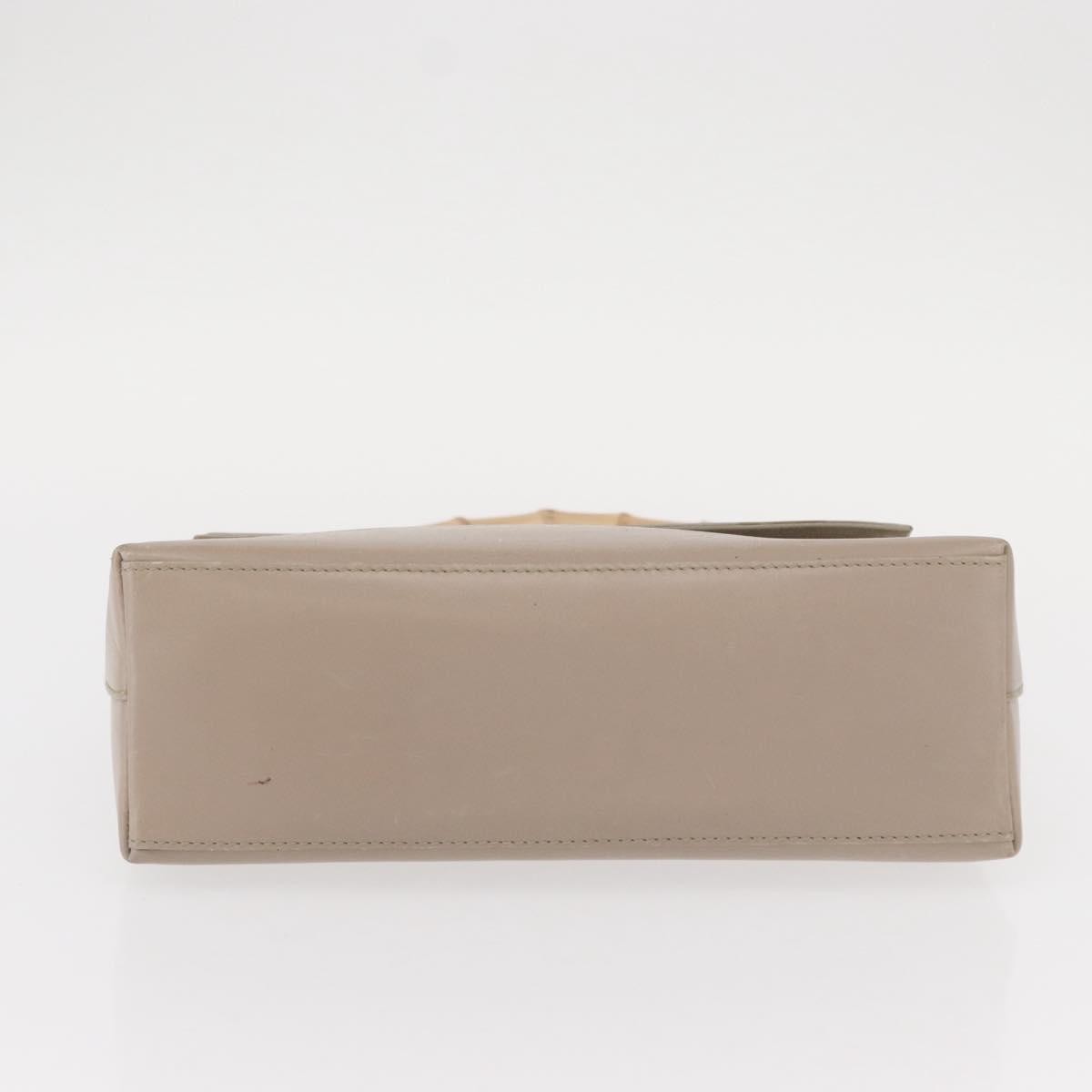 Gucci Vintage Bamboo Handle Bag Leather