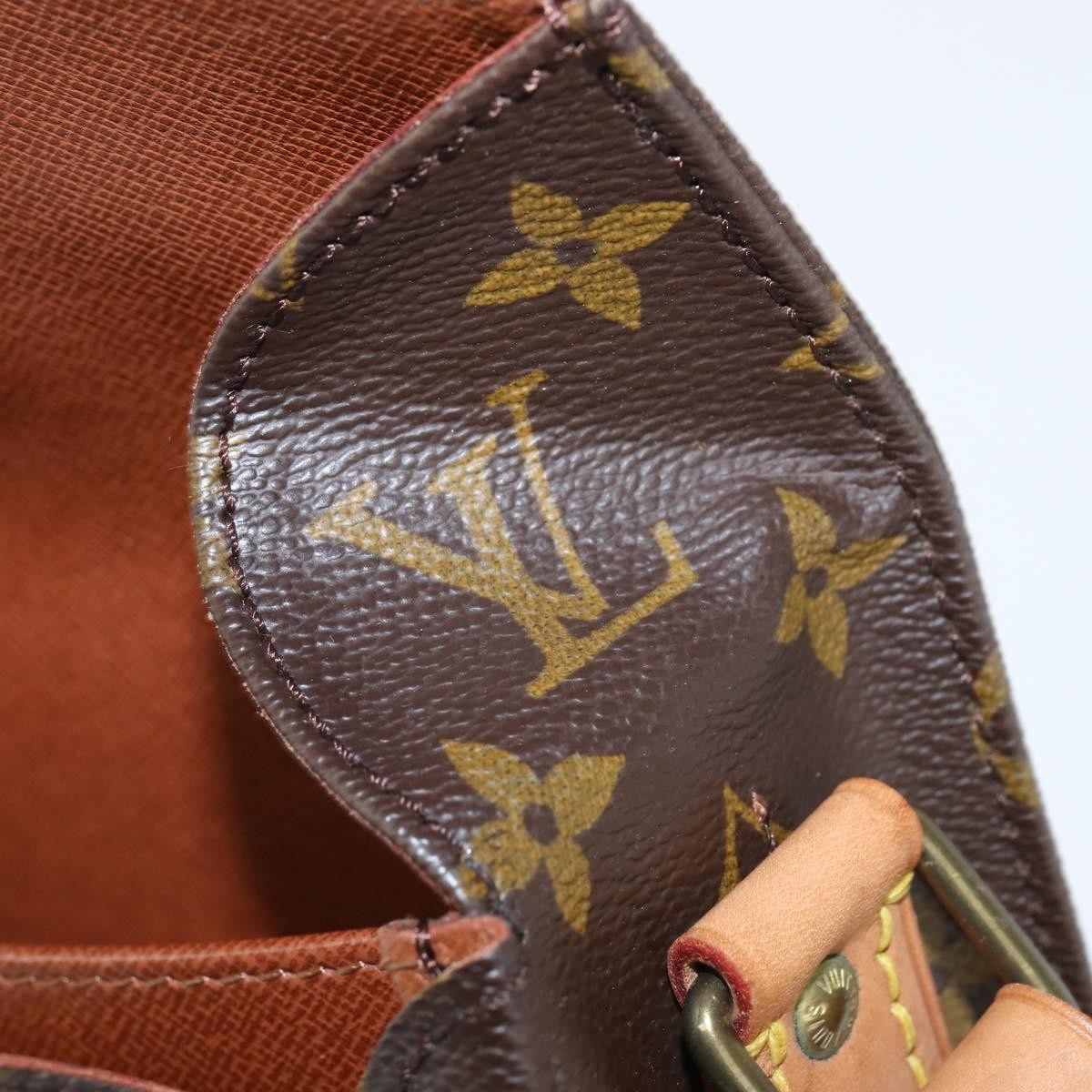 Louis Vuitton Cartouchiere Handbag Monogram Canvas