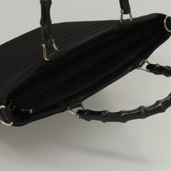 Gucci Vintage Bamboo Handle Tote Nylon