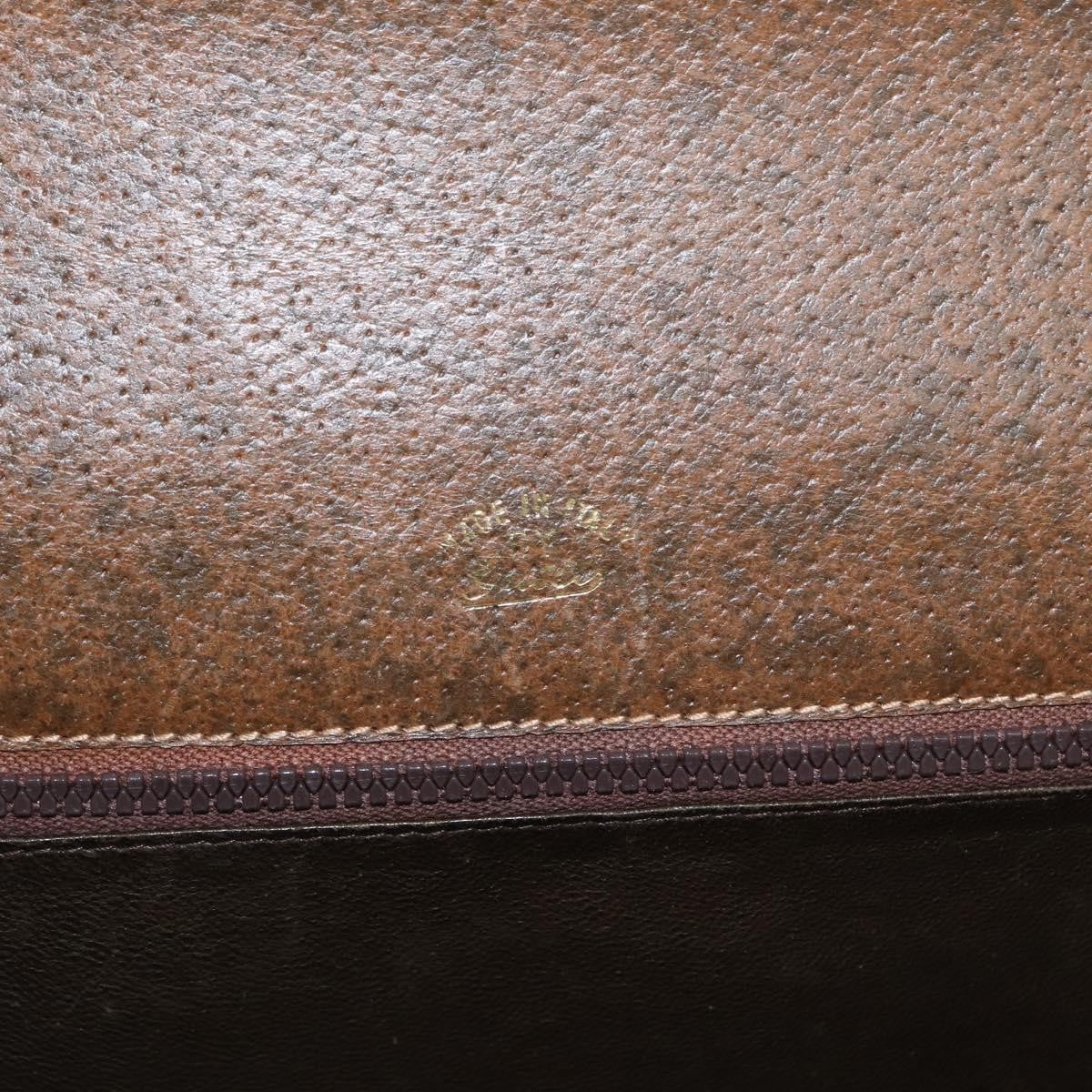 Gucci Vintage Flap Shoulder Bag Leather