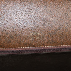 Gucci Vintage Flap Shoulder Bag Leather