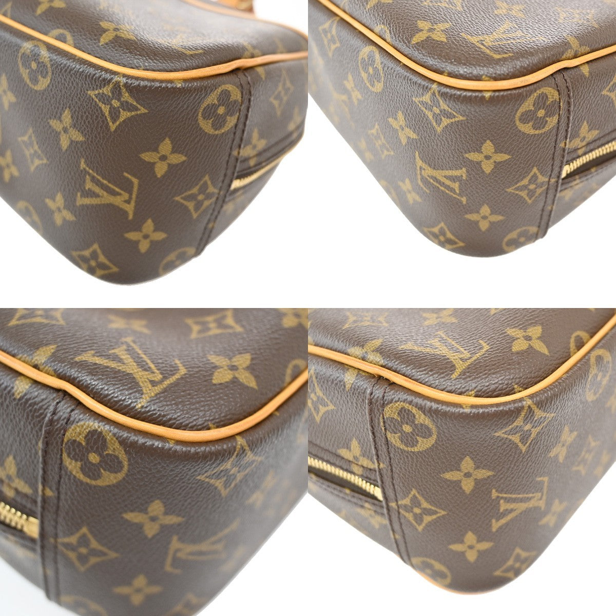 Louis Vuitton Trouville Handbag Monogram Canvas