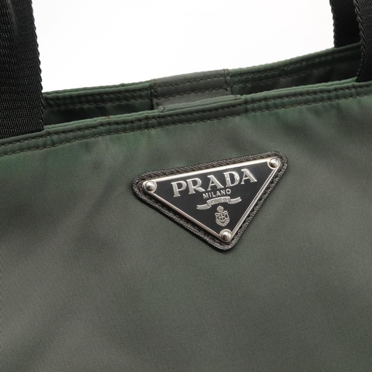 Prada Vela Convertible Tote Tessuto