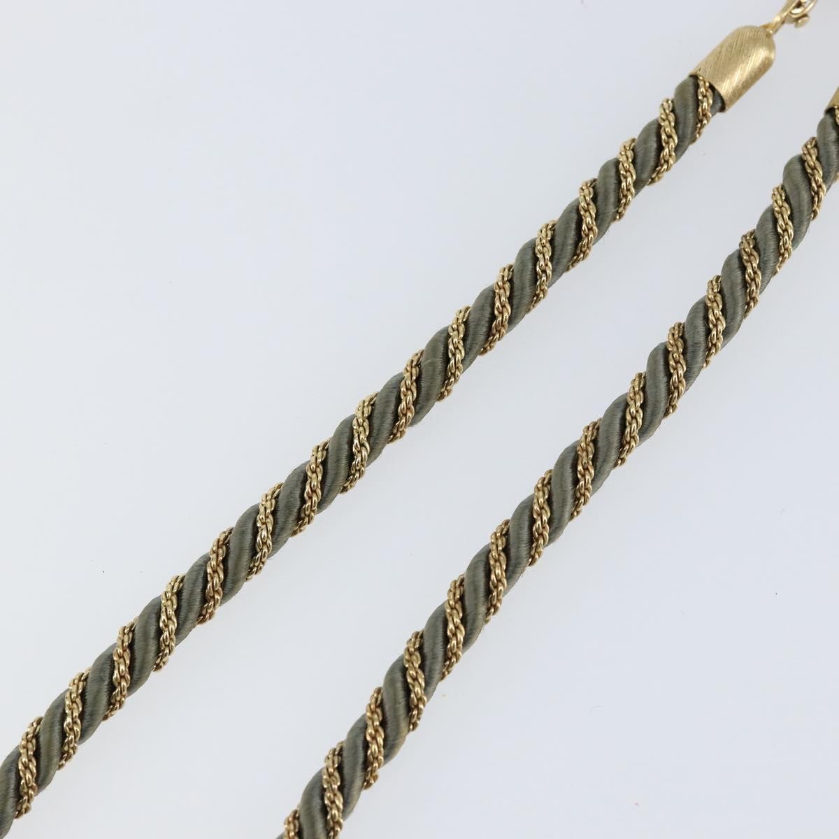 Christian Dior CD Logo necklace Metal