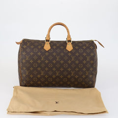 Louis Vuitton Speedy Handbag Monogram Canvas