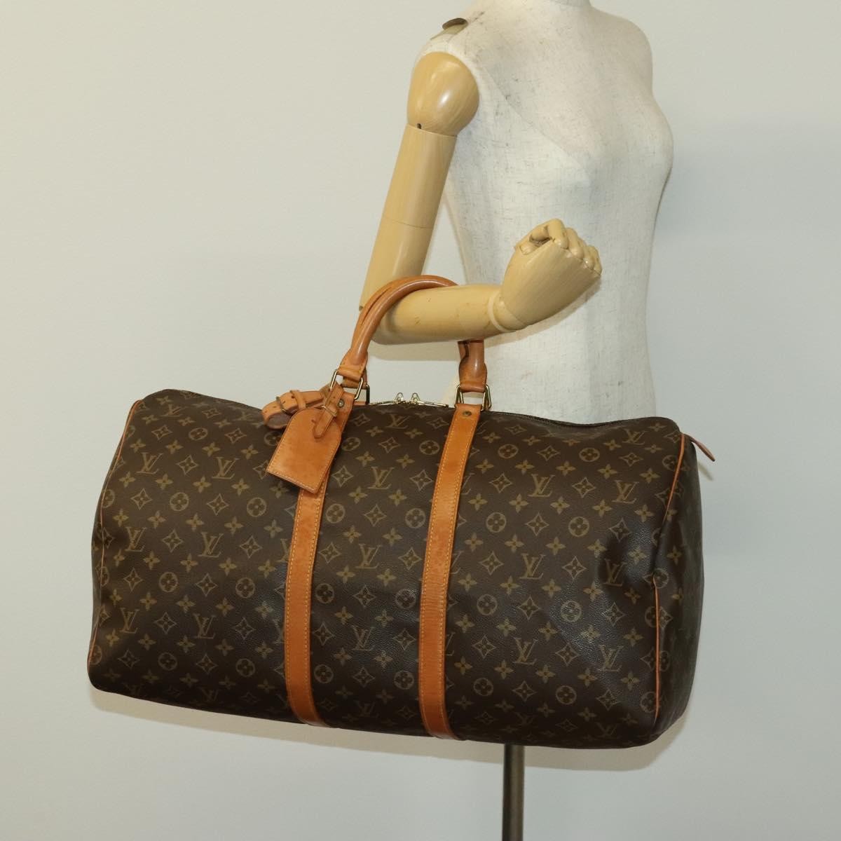 Louis Vuitton Keepall Bag Monogram Canvas