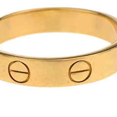 Cartier Love Band Ring 18K Rose Gold