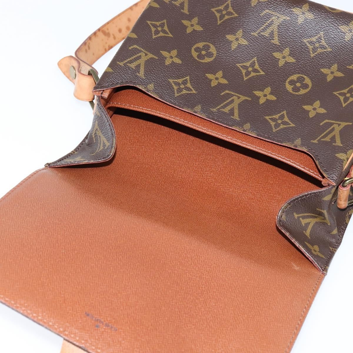 Louis Vuitton Cartouchiere Handbag Monogram Canvas