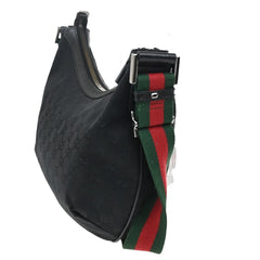 Gucci Half Moon Hobo Messenger GG Canvas
