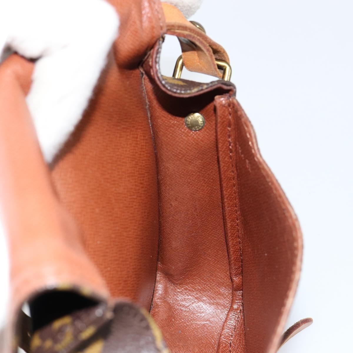 Louis Vuitton Cartouchiere Handbag Monogram Canvas