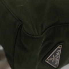 Prada Tall Zip Top Hobo Soft Calf