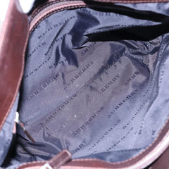 Burberry Nova Check Tote Canvas and Leather