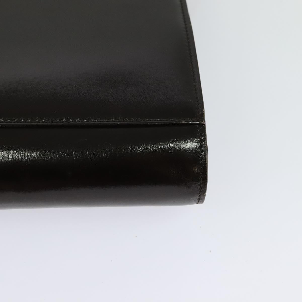 Celine Vintage Circle Logo Crossbody Bag Leather