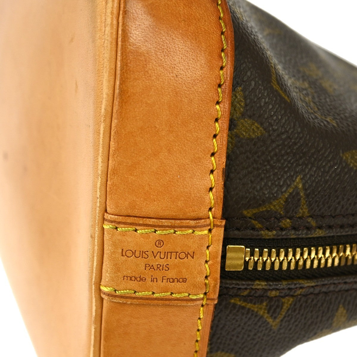 Louis Vuitton Alma Handbag Monogram Canvas