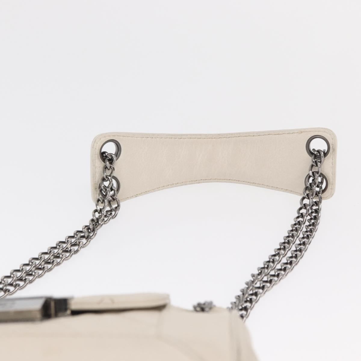 Chanel Accordion Push Lock Flap Bag Quilted Caviar