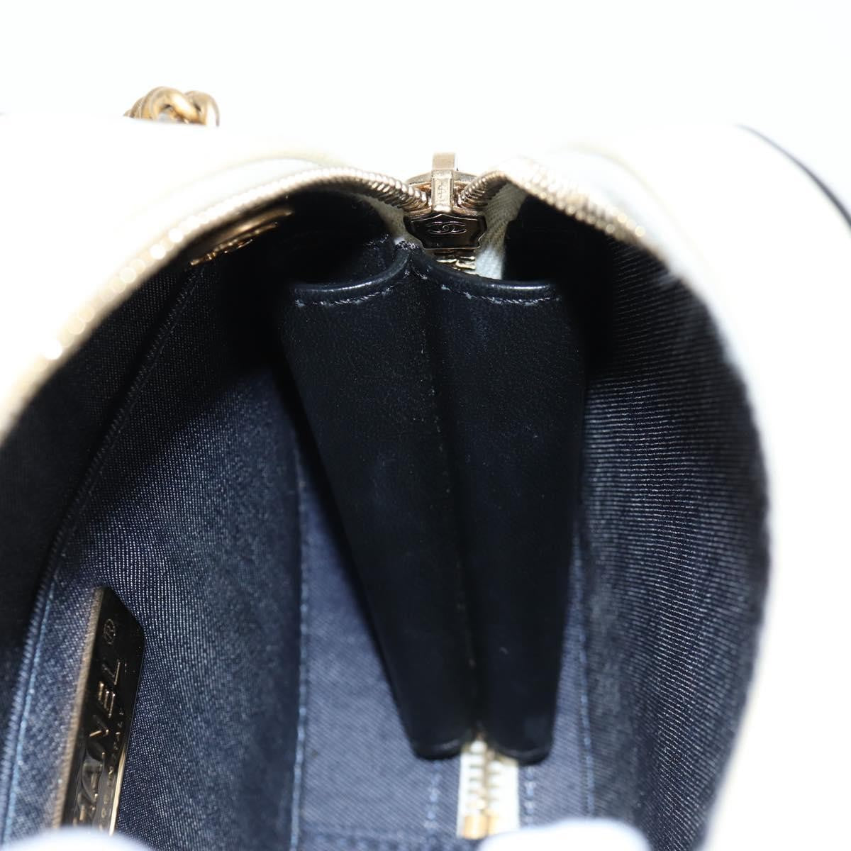 Chanel En Vogue Round Bag Crumpled Calfskin