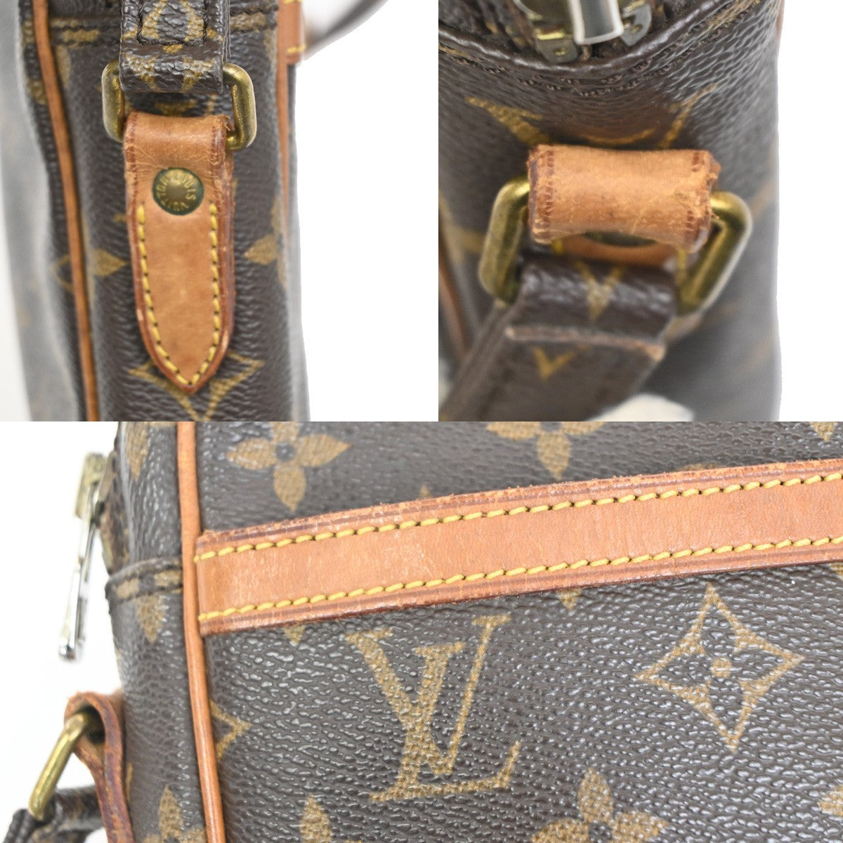 Louis Vuitton Danube Handbag Monogram Canvas