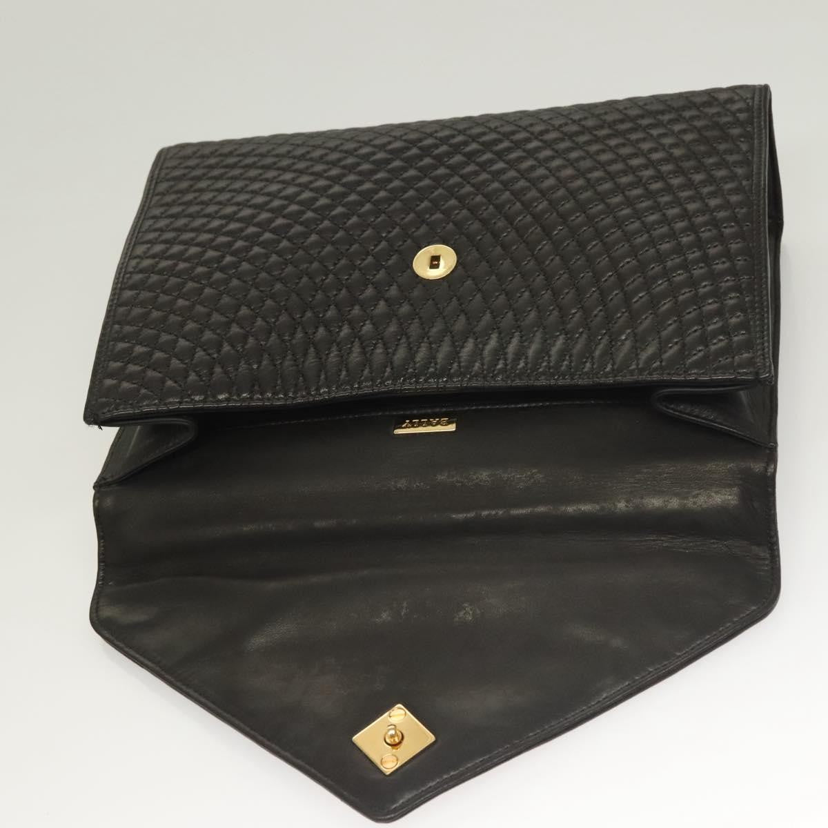 Bally Vintage Handbag Quilted Leather