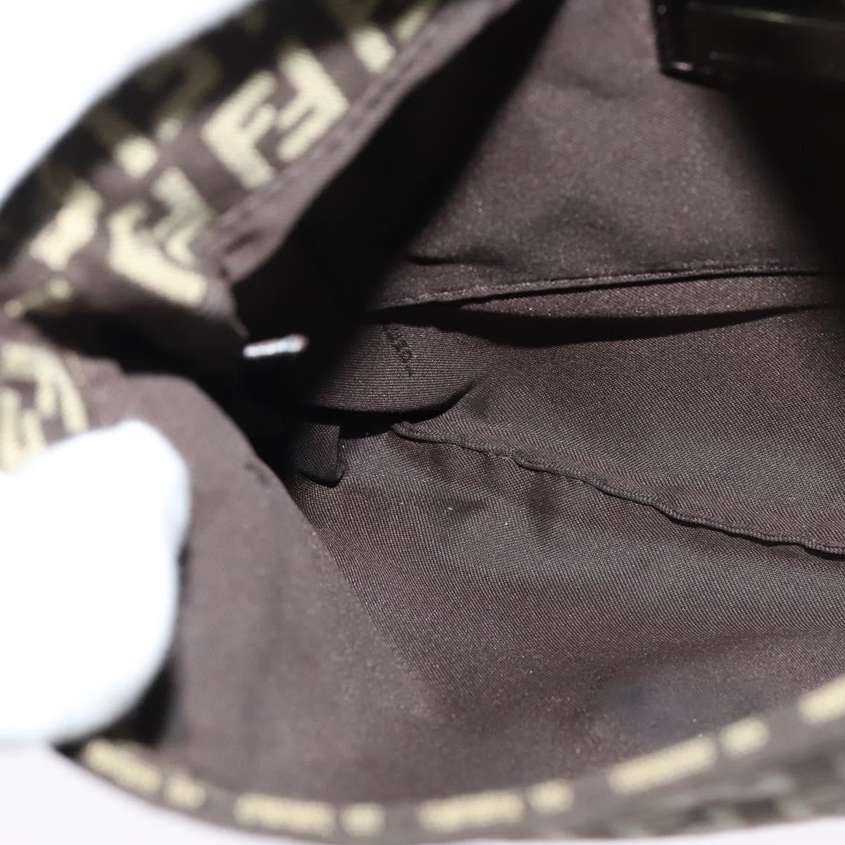 Fendi Mamma Baguette Shoulder Bag Canvas