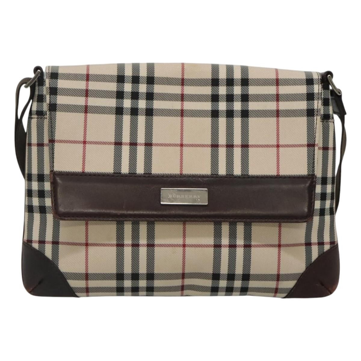 Burberry Nova check Shoulder bag Canvas