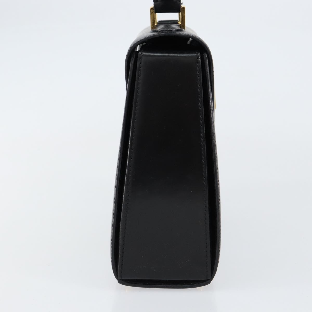 Celine Vintage Convertible Turnlock Top Handle Bag Leather